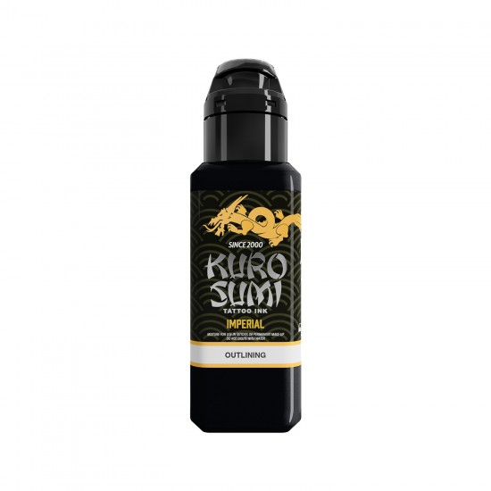 Kuro Sumi Imperial Tattoo Ink - Imperial Outlining - 44ML Kuro Sumi Imperial Tattoo Ink - Imperial Outlining - 44ML