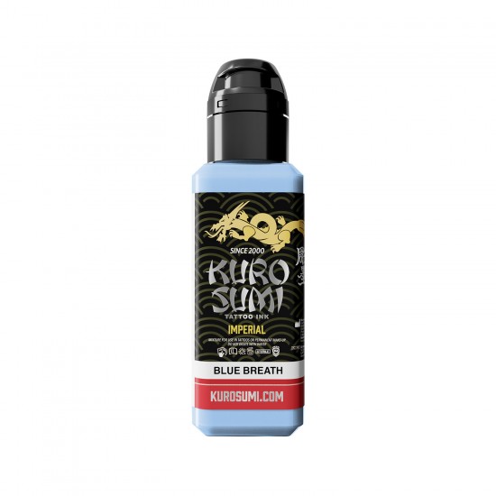 Kuro Sumi Imperial Tattoo Ink - Blue Breath - 22ml Kuro Sumi Imperial Tattoo Ink - Blue Breath - 22ml
