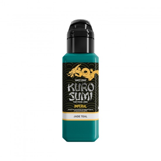 Kuro Sumi Imperial Tattoo Ink - Jade Teal V2 - 22ml Kuro Sumi Imperial Tattoo Ink - Jade Teal V2 - 22ml