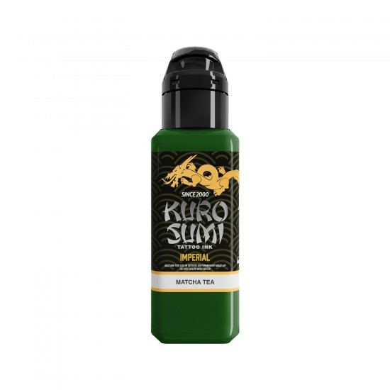 Kuro Sumi Imperial Tattoo Ink - Matcha Tea V2 - 22ml Kuro Sumi Imperial Tattoo Ink - Matcha Tea V2 - 22ml