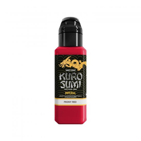 Kuro Sumi Imperial Tattoo Ink - Peony Red - 22ml Kuro Sumi Imperial Tattoo Ink - Peony Red - 22ml