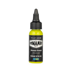 Platinum by Dynamic Tattoo Ink - Atomic Green 30ml Platinum by Dynamic Tattoo Ink - Atomic Green 30ml