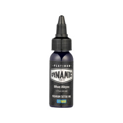 Platinum by Dynamic Tattoo Ink - Blue Abyss 30ml Platinum by Dynamic Tattoo Ink - Blue Abyss 30ml