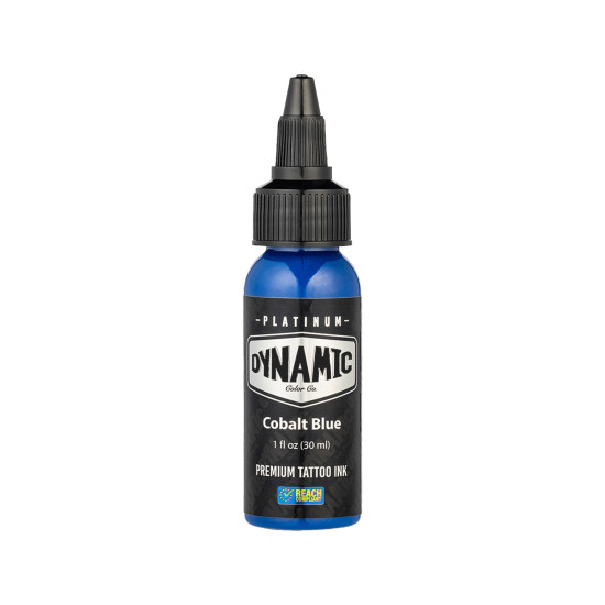 Platinum by Dynamic Tattoo Ink - Cobalt Blue 30ml Platinum by Dynamic Tattoo Ink - Cobalt Blue 30ml