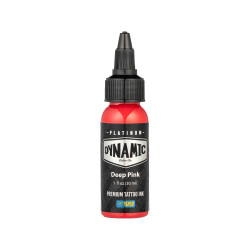 Platinum by Dynamic Tattoo Ink - Deep Pink 30ml Platinum by Dynamic Tattoo Ink - Deep Pink 30ml