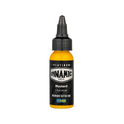 Platinum by Dynamic Tattoo Ink - Mustard 30 ml Platinum by Dynamic Tattoo Ink - Mustard 30 ml