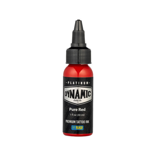 Platinum by Dynamic Tattoo Ink - Pure Red 30 ml Platinum by Dynamic Tattoo Ink - Pure Red 30 ml