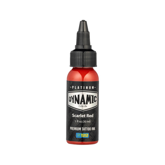 Platinum by Dynamic Tattoo Ink - Scarlet Red 30 ml Platinum by Dynamic Tattoo Ink - Scarlet Red 30 ml