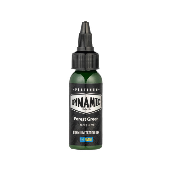 Platinum by Dynamic Tattoo Ink - Emerald Green 30ml Platinum by Dynamic Tattoo Ink - Emerald Green 30ml