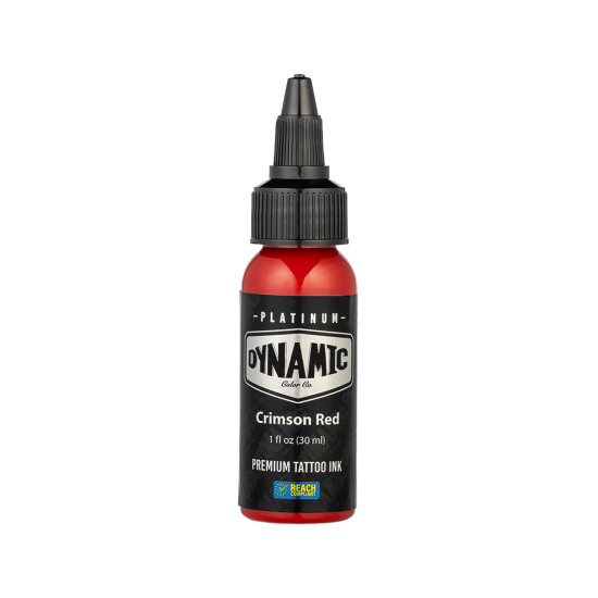 Platinum by Dynamic Tattoo Ink - Crimson Red 30 ml Platinum by Dynamic Tattoo Ink - Crimson Red 30 ml