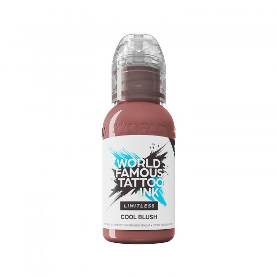 World Famous Limitless Tattoo Ink - COOL BLUSH -30ML World Famous Limitless Tattoo Ink - COOL BLUSH -30ML