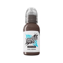 World Famous Limitless Tattoo Ink - COOL SIENNA -30ML