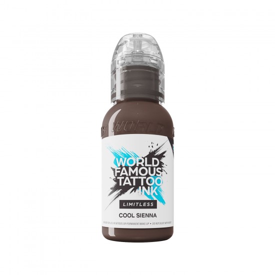 World Famous Limitless Tattoo Ink - COOL SIENNA -30ML World Famous Limitless Tattoo Ink - COOL SIENNA -30ML