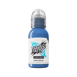 World Famous Limitless Tattoo Ink - EDO'S BLUE -30ML