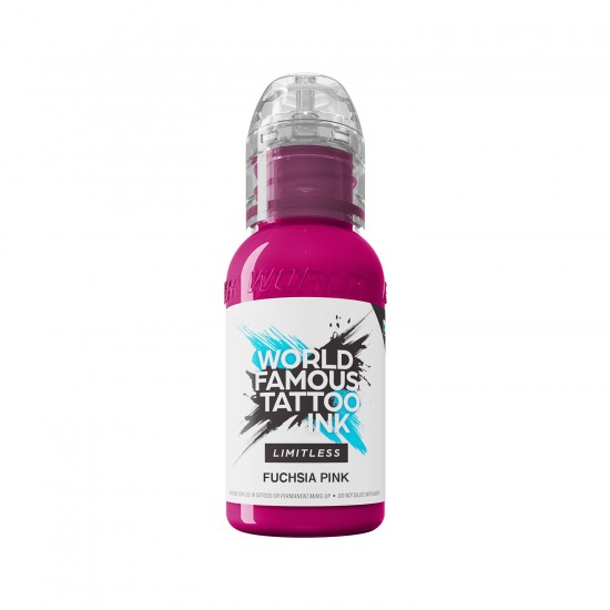 World Famous Limitless Tattoo Ink - FUCHSIA PINK -30ML