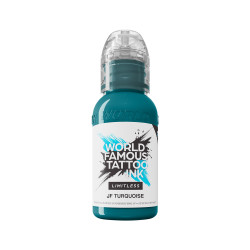 World Famous Limitless Tattoo Ink - JF Turquoise 30 ml World Famous Limitless Tattoo Ink - JF Turquoise 30 ml