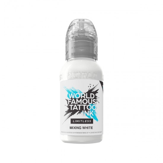 World Famous Limitless Tattoo Ink - MIXING WHTIE -30ML
