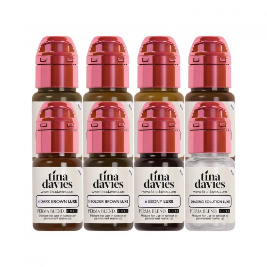 Perma Blend Luxe PMU Ink – Tina Davies I Love Ink Eyebrow Collection – 15 ml Perma Blend Luxe PMU Ink – Tina Davies I Love Ink Eyebrow Collection – 15 ml
