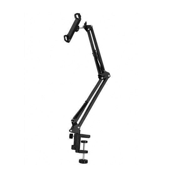 Supporto Regolabile da Tavolo per Tablet con Morsetto