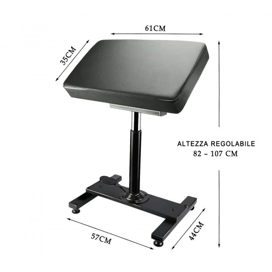 Verstellbare Tattoo-Armstütze – ergonomisches Polster mit stabiler Basis