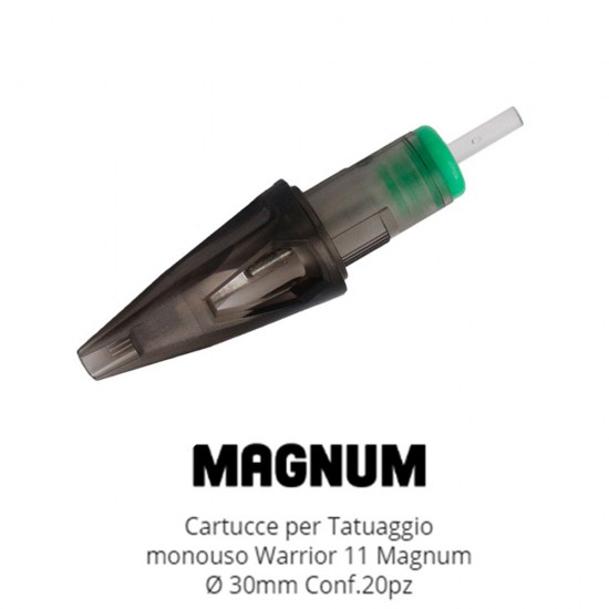 WARRIOR Nuova Cartucce Per Tatuaggio  Magnum M1