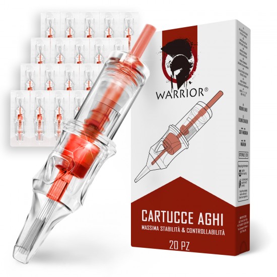 Cartouches de tatouage diamant WARRIOR Curve Magnum