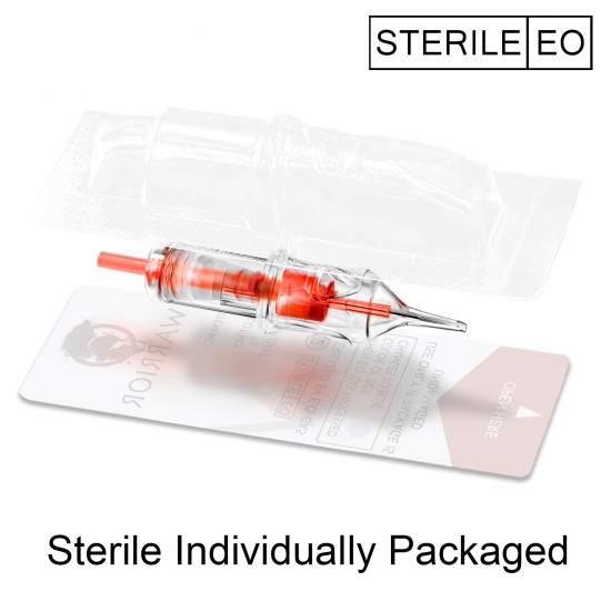 WARRIOR Diamante Cartucce Per Tatuaggio Round Liner - 1 pz singolo