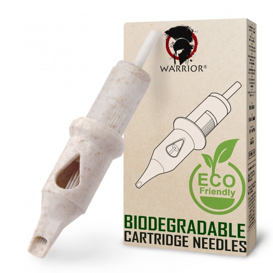 WARRIOR Biodegradable Cartucce Per Tatuaggio Curva Magnum in scadenza
