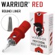 WARRIOR Red Cartucce Per Tatuaggio Round Liner