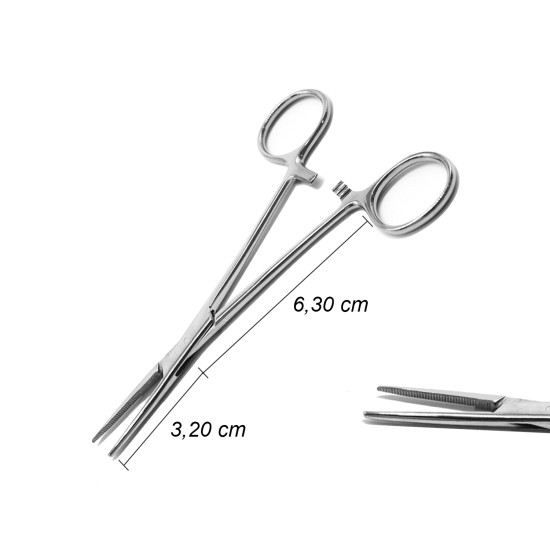 Pinza Piercing per Sutura Piercing Emostatica