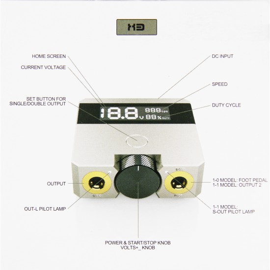 Power Supply for Tattoo Machines