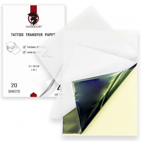 Carta Stencil Ectografica per Tatuaggio - 20 pcs