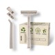 Rasoir écologique biodégradable - 50pcs