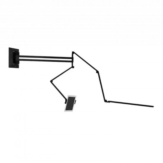 Lampada LED per tatuaggi regolabile da parete con supporto per tablet