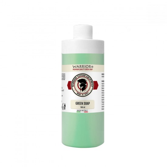 WARRIOR Green Soap Concentrato con Aloe Vera e Mentolo - 500 ml
