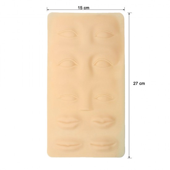 3D-Synthetikhaut – Augen/Lippen