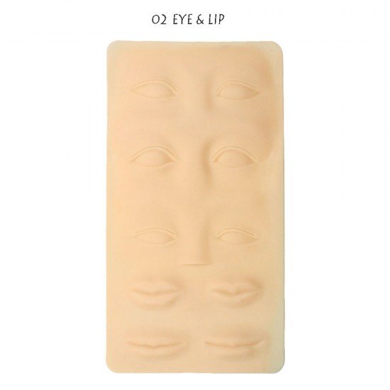 3D-Synthetikhaut – Augen/Lippen