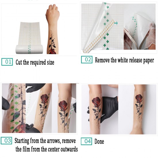 Film de protection pour tatouage