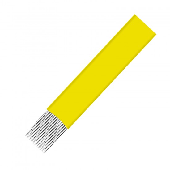 Microblading Aghi per Sopracciglia DOUBLE FLAT