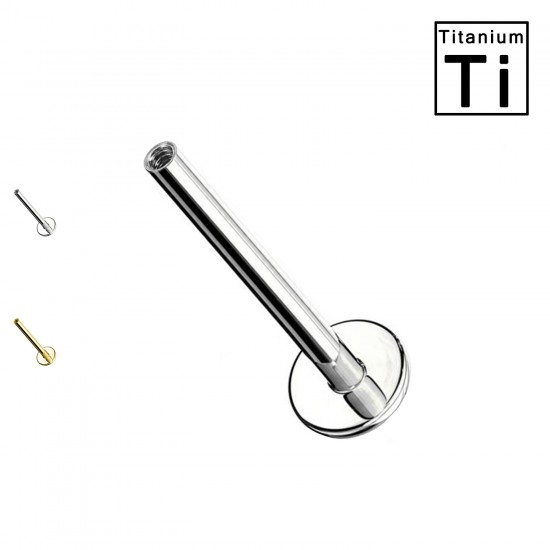 Barra Labret Interna en Titanio
