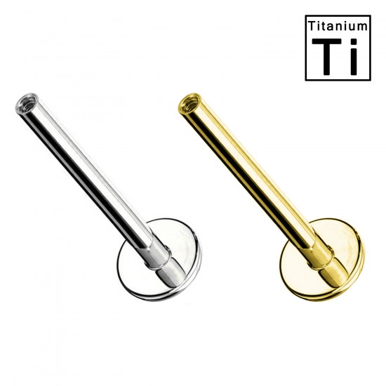 Barra Labret Interna en Titanio