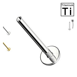 Barra di Labret in Titanio-Push in