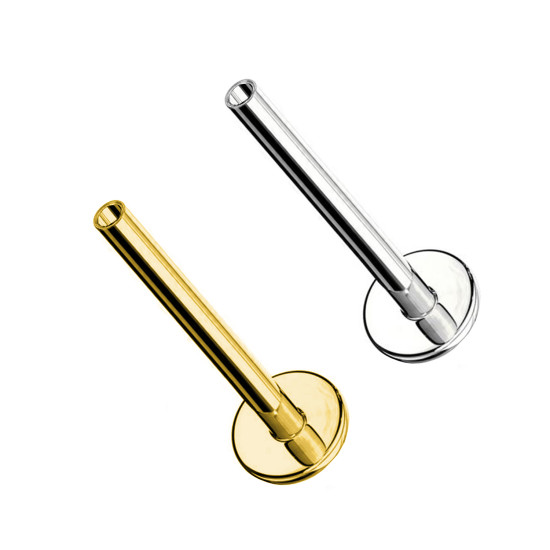 Barra di Labret Interna in Titanio-Push in