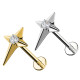 Piercing labret de titanio con estrella polar y cristal