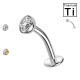 Piercing Ombelico con Cristallo