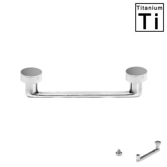 Surface Barbell in Titanio Φ1.6mm