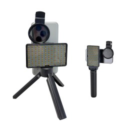 Kit Luce LED con Supporto e Filtro CPL per Smartphone