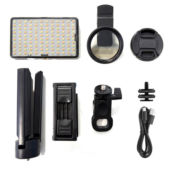 Kit Luce LED con Supporto e Filtro CPL per Smartphone