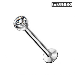Labret Sterile con Cristallo