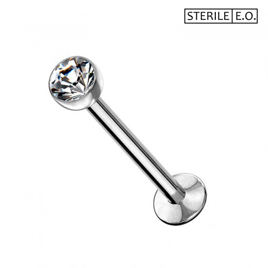 Labret Sterile con Cristallo